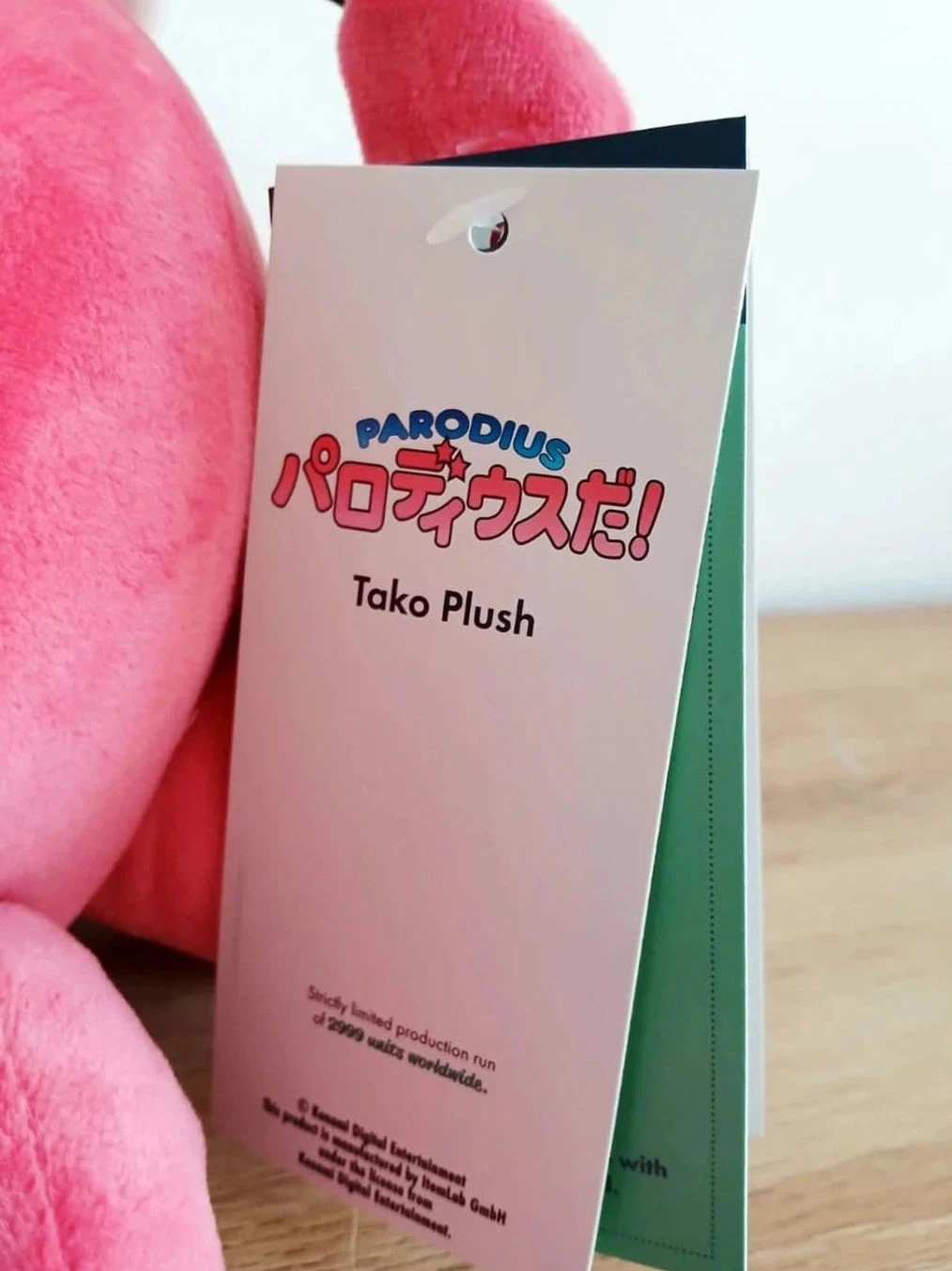 Peluche Konami Parodius Takosuke ItemLab 16 cm Licencia oficial – photo 3
